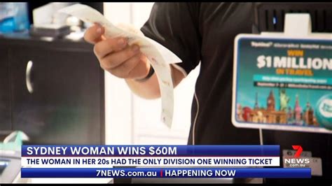 Powerball: Sydney woman aged in her 20s wins $60 million.